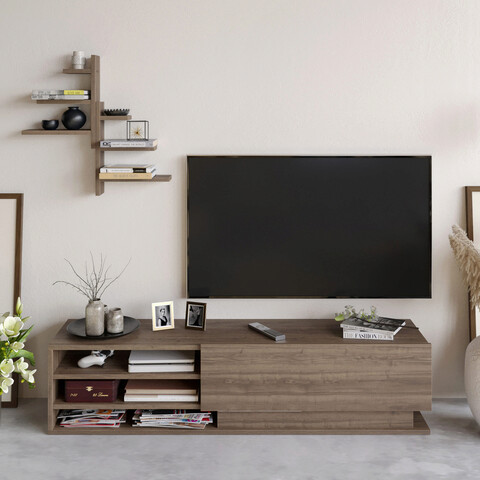 Comoda tv, retricy, linda, 150x36.8x36 cm, pal, nuc