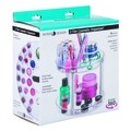 Organizator pentru cosmetice rotativ Rain, iDesign, 23.5x26.5 cm