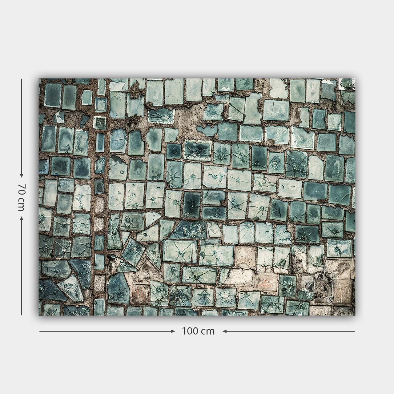 Tablou decorativ, 58636840_70100, Cadru: 100% LEMN (grosime: 3 cm), Multicolor - view 3