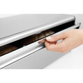 Cutie pentru paine, Brabantia, Fall Front  Fingerprint Proof , 46.5x25x18.7 cm, otel, argintiu/negru mat