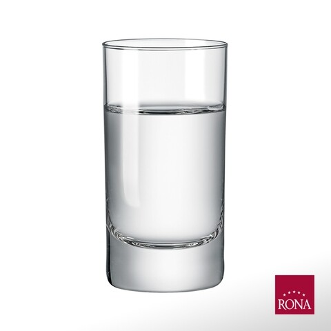 Set 6 pahare pentru vodka, Rona, Classic, 70 ml, sticla, transparent