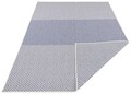 Covor reversibil Twin Supreme, Bougari, 120x170 cm, polipropilena, albastru/crem