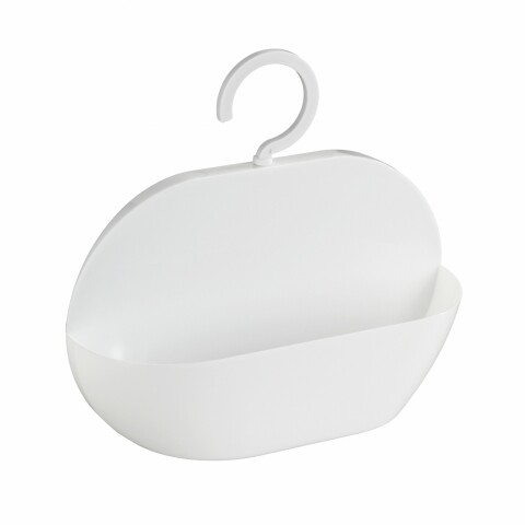 Suport accesorii pentru dus Cocktail, Wenko, 26 x 9 cm, polistiren/ABS, alb