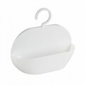 Suport accesorii pentru dus Cocktail, Wenko, 26 x 9 cm, polistiren/ABS, alb