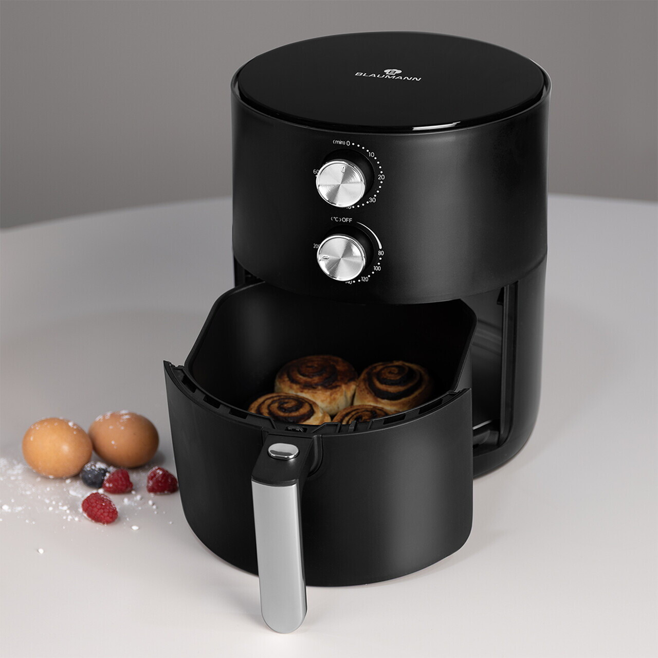 Friteuza cu aer cald Blaumann, Black Silver, 3.5 L, 1500W, negru - view 4