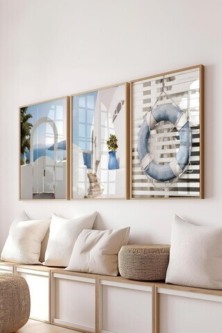 Set de pictură decorativă, Ç-300744, Sticla PVC, Multicolor