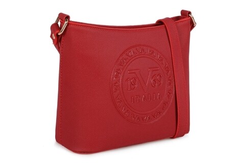 Geanta, 19V69 Italia, 669ITA1219, 20 x 23 x 10 cm, piele ecologica, rosu