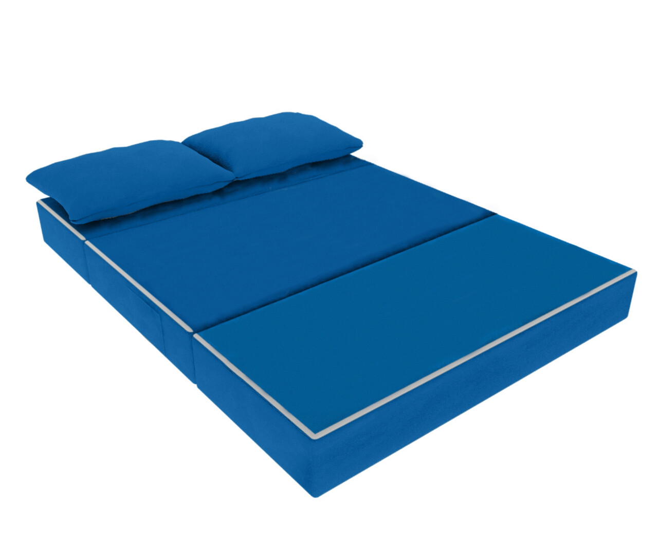 Canapea extensibila Urban Living, 136x80x40 cm, Albastru - 2 | YEO
