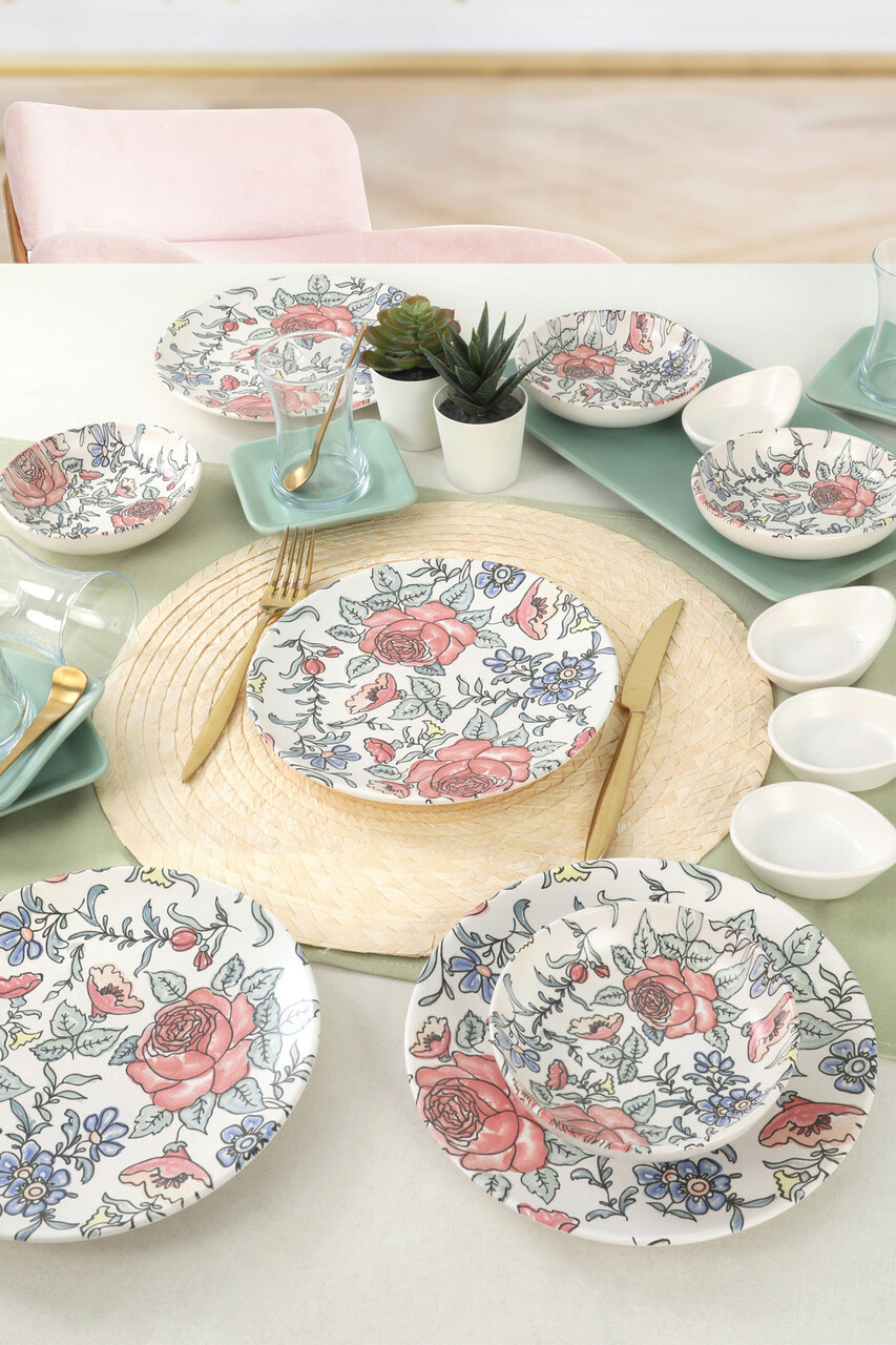 Set de mic dejun Keramika 275KRM1587 Ceramica Multicolor