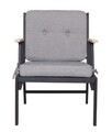 Fotoliu de gradina, Elliott, 600203, Gri