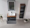 Dulap de baie, Hanah Home, Craft 40, Nuc / Antracit