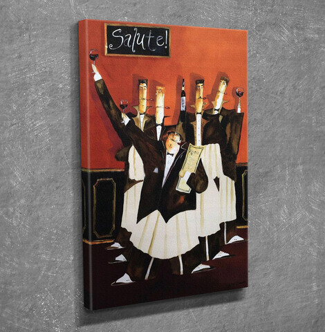 Tablou decorativ, dc129, canvas, 30 x 40 cm, multicolor