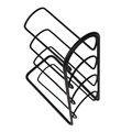 Suport pentru sticle de vin, Puqa Design, Hope, 21x12x43.5 cm, Metal, Negru