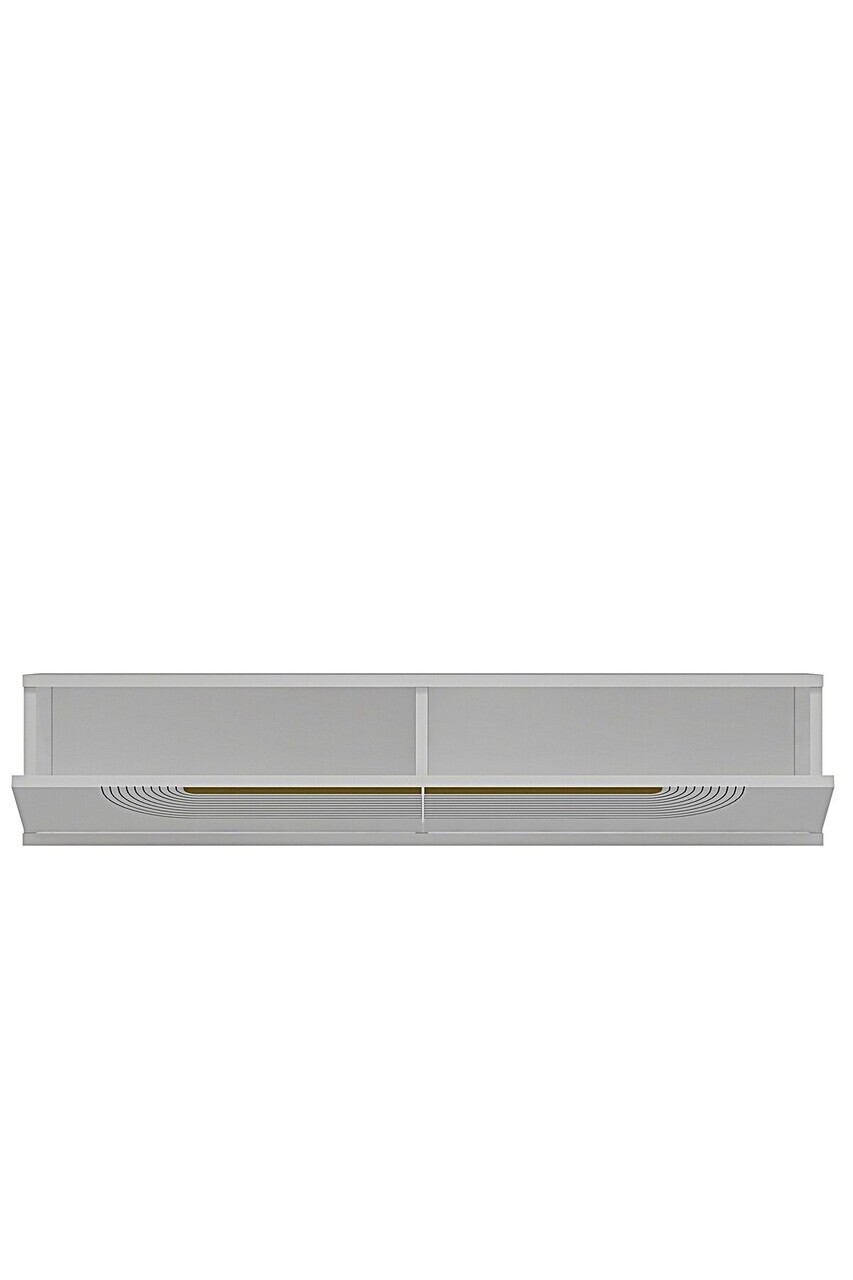Dulap, Hanah Home, Meyra 120, 120x25.5x29.6 cm, Alb/Auriu — imaginea 7