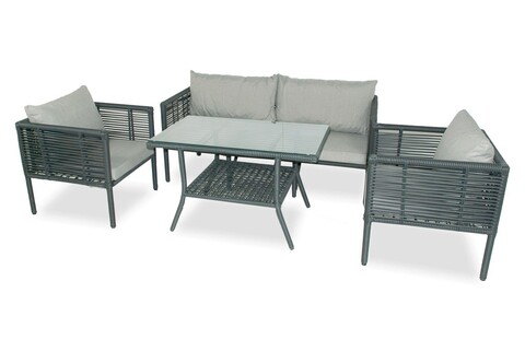 Set mobilier de gradina, jumilla, newyork 160, gri