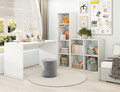 Raft de perete ELTAP, Jugis, 80x40x80 cm, PAL/PVC, alb