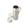 Sticla termos, Brabantia, Make&Take, 10x7.1x22.6 cm, 500 ml, otel, gri deschis