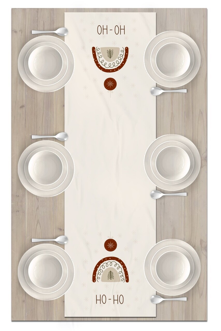 Traversa de masa, Artrunchrst-413, 40x135 cm, Poliester, Multicolor — imaginea 2