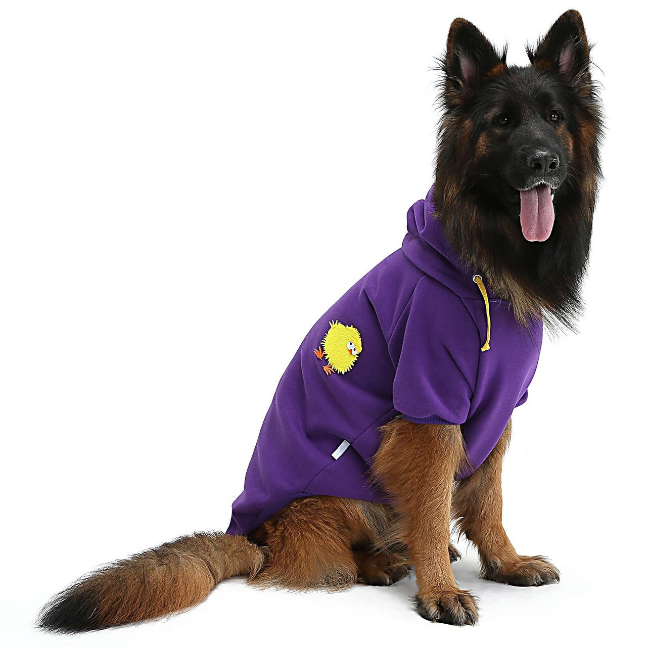 Hanorac pentru câini, Paws &amp; Whiskers, Purplechicksweat, Mov - view 2
