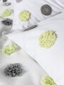 Set cuvertura pique dubla, Leroy - Grey, Cotton Box, Poliester