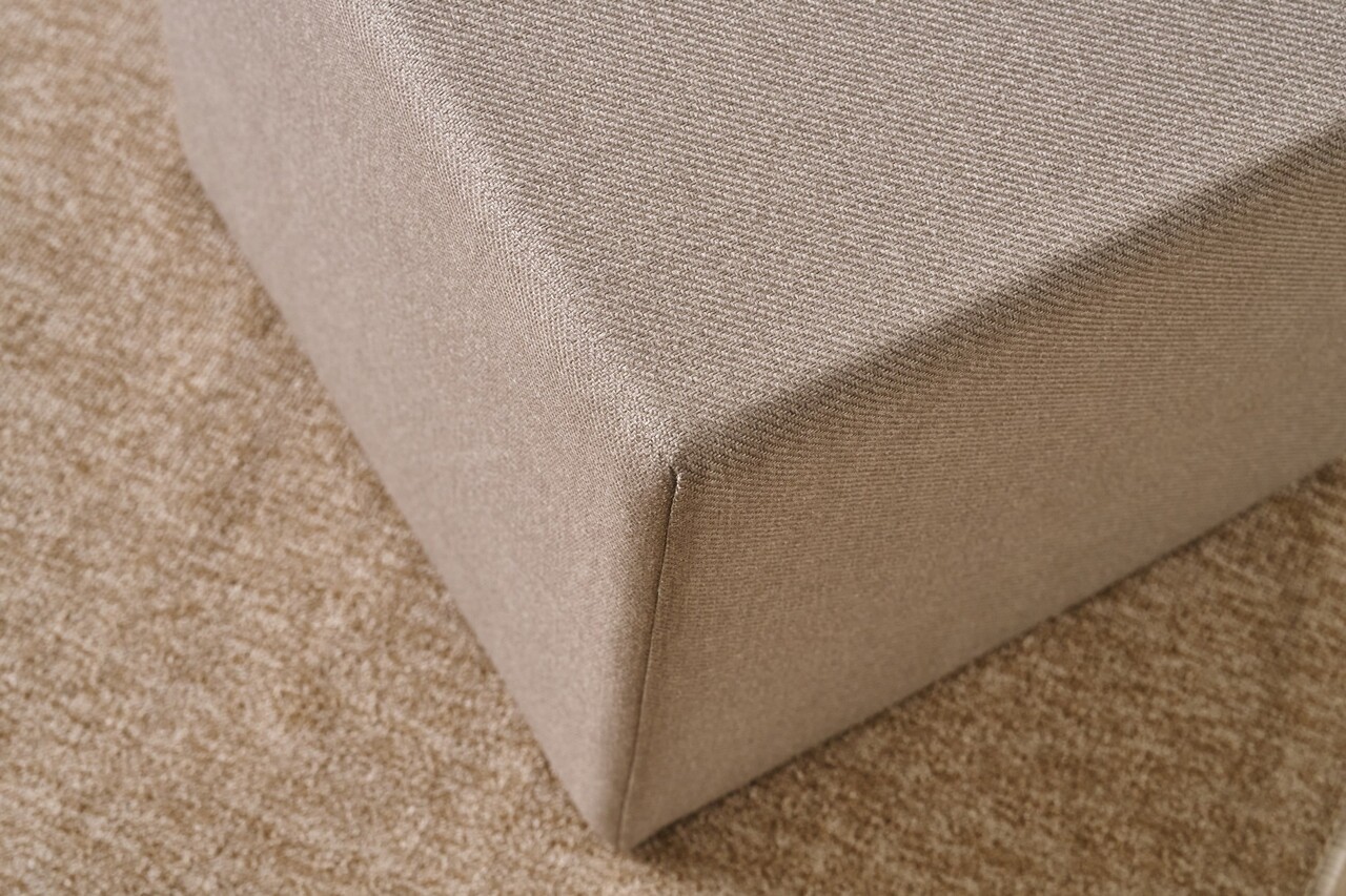 Taburet, Atelier del Sofa, 825BLC5106, Lemn, Bej - view 3