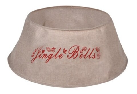 Husa suport pentru brad jingle bells, 40/60x25 cm, poliester