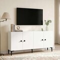 Consola, Hanah Home, Sherifa 180, 180x75x32 cm, Alb
