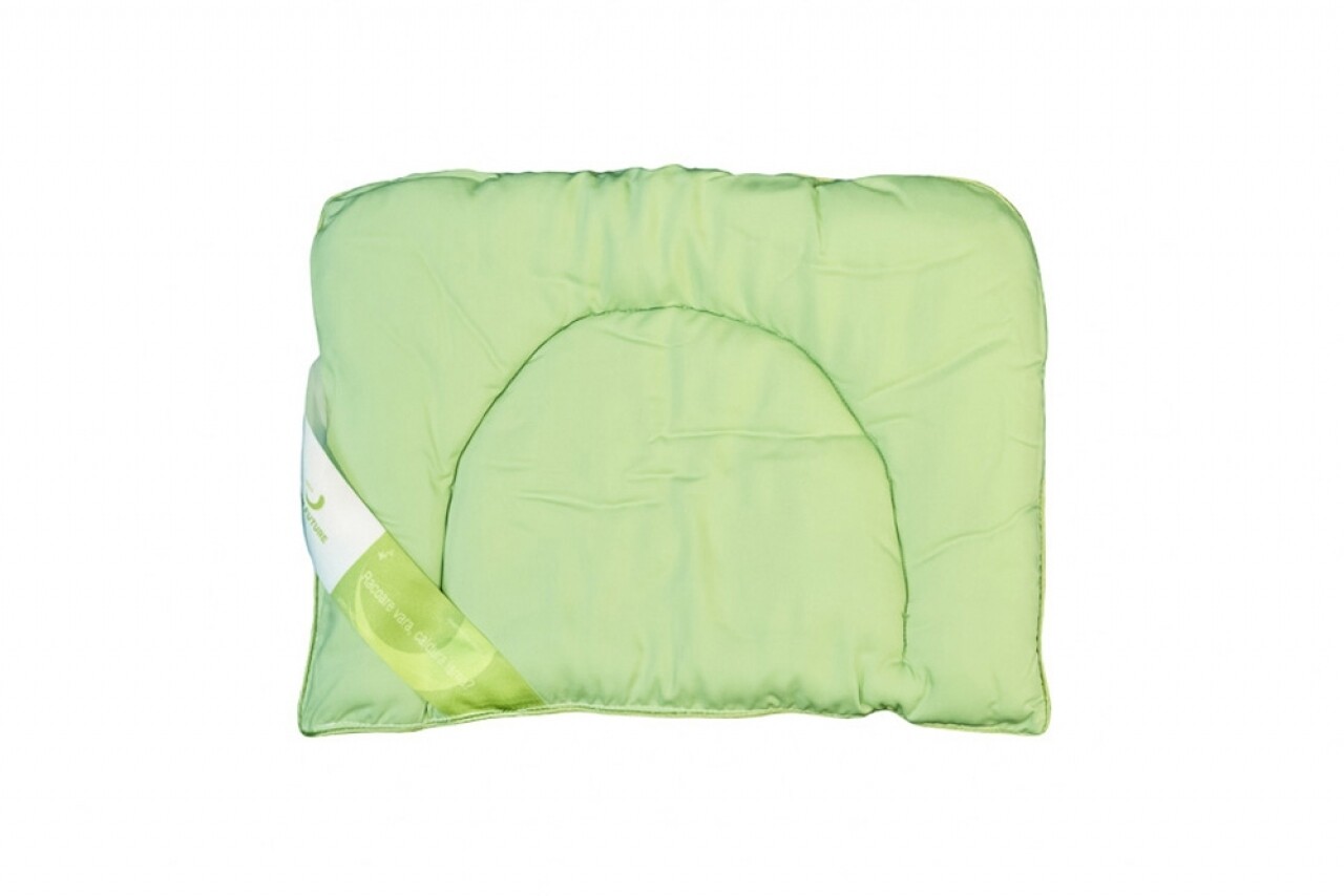 Pernă Green Future Nature Kids Din Fibre De Bambus, 35x50, Verde