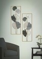 Decoratiune de perete Lotus A, Mauro Ferretti, 31 x 89.5 cm, fier, multicolor