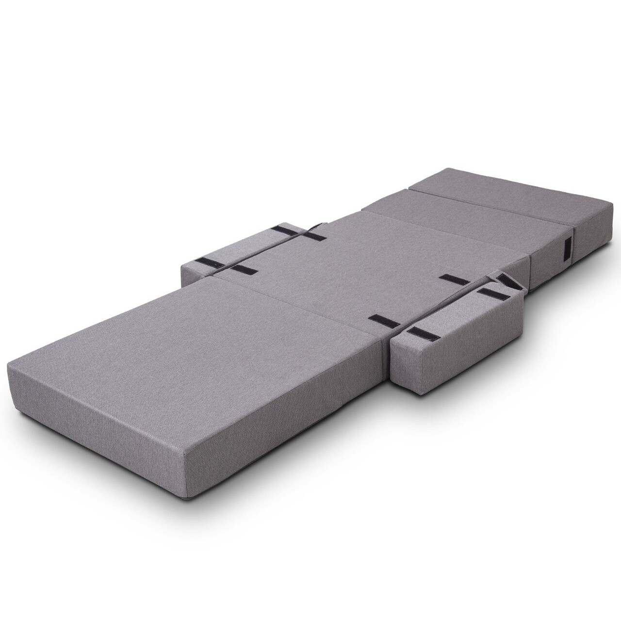 Fotoliu extensibil, Atelier del Sofa, 363SLD1154, Spuma elastica, Gri - view 5