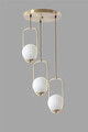 Lustra, Stala, 846STL2889, Metal, Alb / Cupru