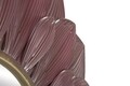 Oglinda decorativa, Glam Bordeaux, Mauro Ferretti, 100 cm, bordo