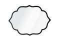 Oglinda decorativa, Lumisfera, Velvet 30 x 42, Negru