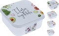 Set 4 cutii depozitare, 1000 ml/650 ml/450 ml/300 ml, polipropilena