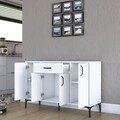 Dulap multifunctional, Rani, JE136, Alb