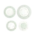 Serviciu de masa 18 piese, Brandani, Polline Green, portelan New Bone China
