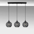 Lustra, Fulgor, 942FLG1451, Metal, Negru