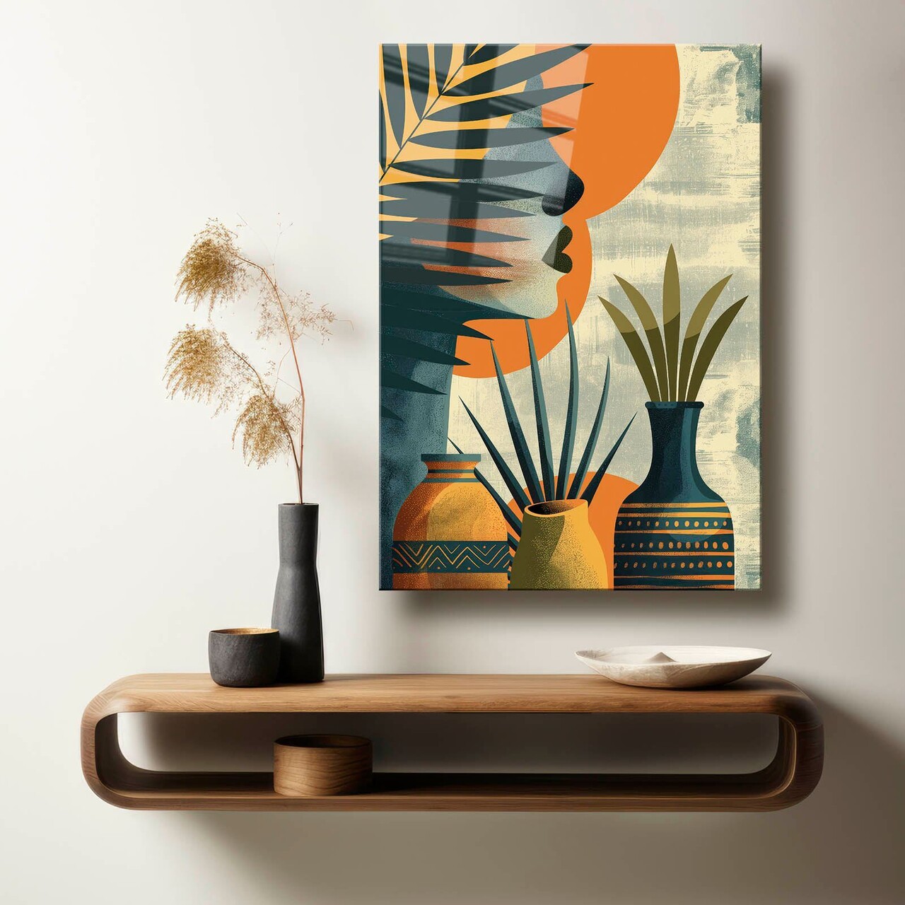 Tablou decorativ Camtbl-061 50 x 70 cm Multicolor