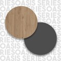 Cuier de perete, Locelso, OS1-SA, Stejar / Antracit