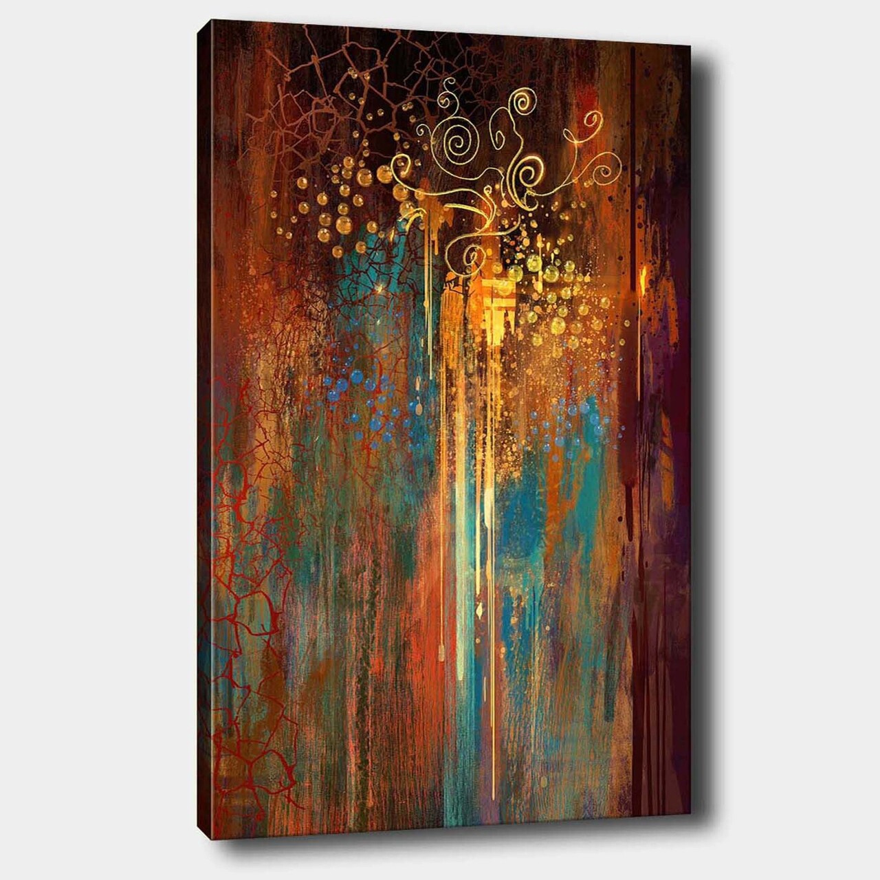 Tablou decorativ, 221709259_70100, Cadru: 100% LEMN (grosime: 3 cm), Multicolor - view 2