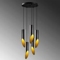 Lustra, Opviq, 892OPV1766, Metal, Negru