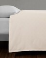 Cuvertura pique Single, Plain - Cream, ICF Bedroom, Bumbac