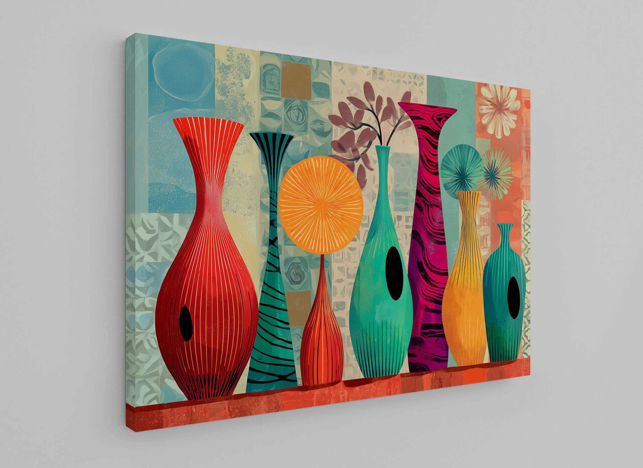 Tablou decorativ, Hm_Cnvs26-12-70x100, Cadru: 100% lemn (Grosime: 2 x 3 cm), Multicolor - view 3