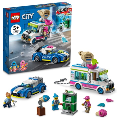 Jucarie – Urmarire furgoneta de inghetata, LEGO, plastic
