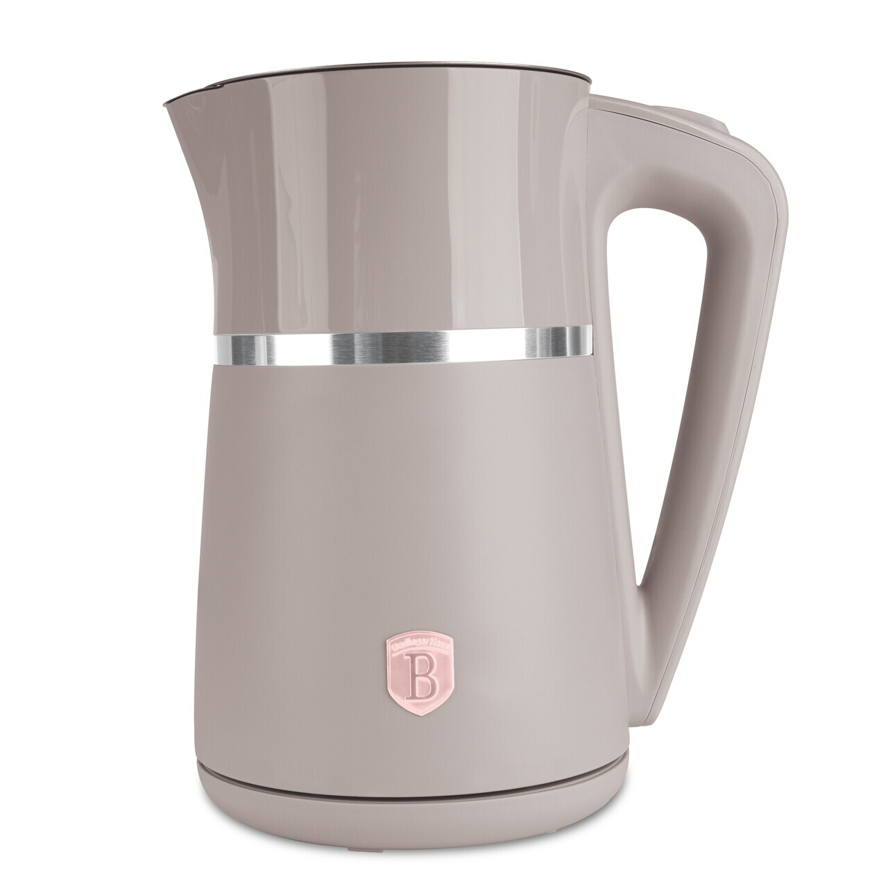 Ceainic electric cu pereti dubli Berlinger Haus, Taupe, 21.6x15.5x26.2 cm / 1.7 L, plastic/inox, taupe mat - imagine 4