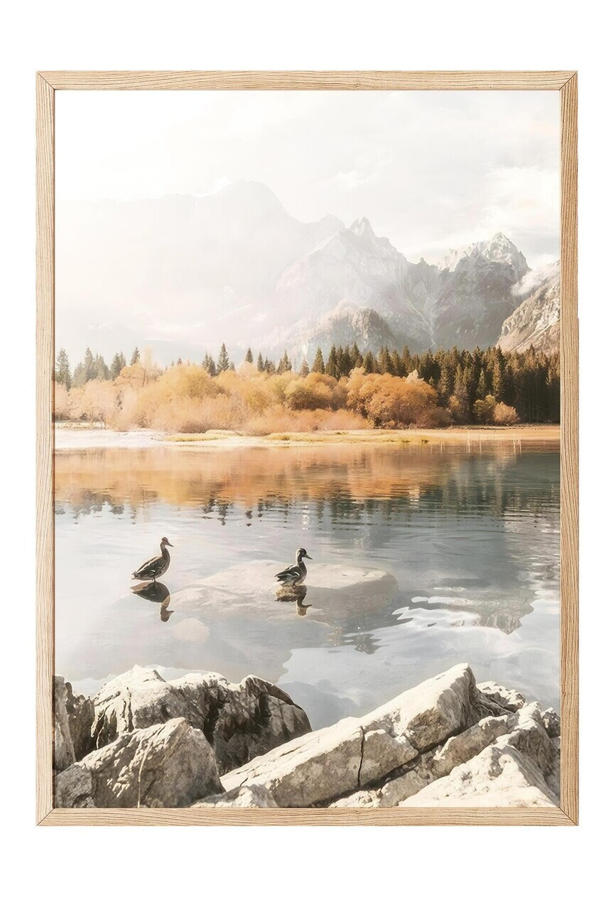 Tablou decorativ, 108503, Lemn masiv, Sticla PVC, Multicolor - view 2