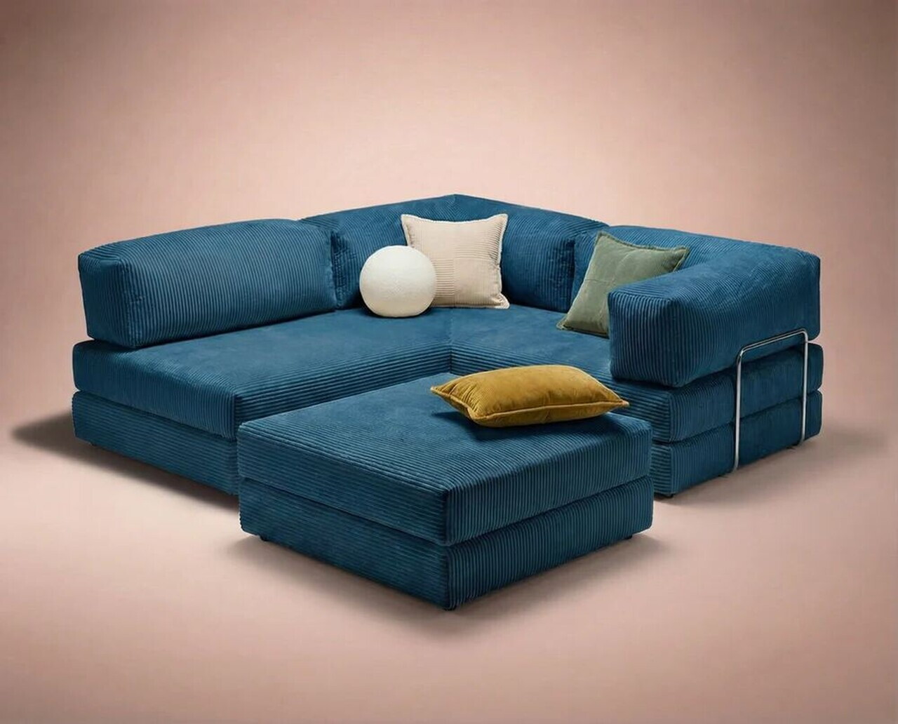 Coltar, Atelier del Sofa, 118FVL1406, Tesatura plus reiata, Indigo - view 9