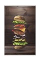Covor, HMNT537, 80x150 cm, Poliester, Multicolor
