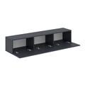 Comoda TV, Odessa, Oscar, 180x45x31.4 cm, Antracit