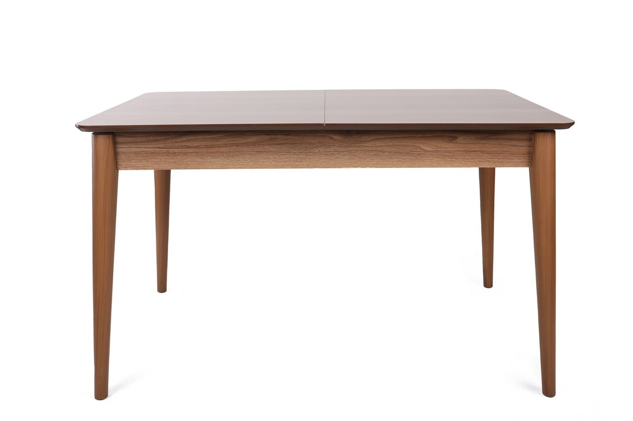 Masa de sufragerie extensibila, Nmobb, Lotus, 130x75x80 cm, MDF , Maro - 1 | YEO
